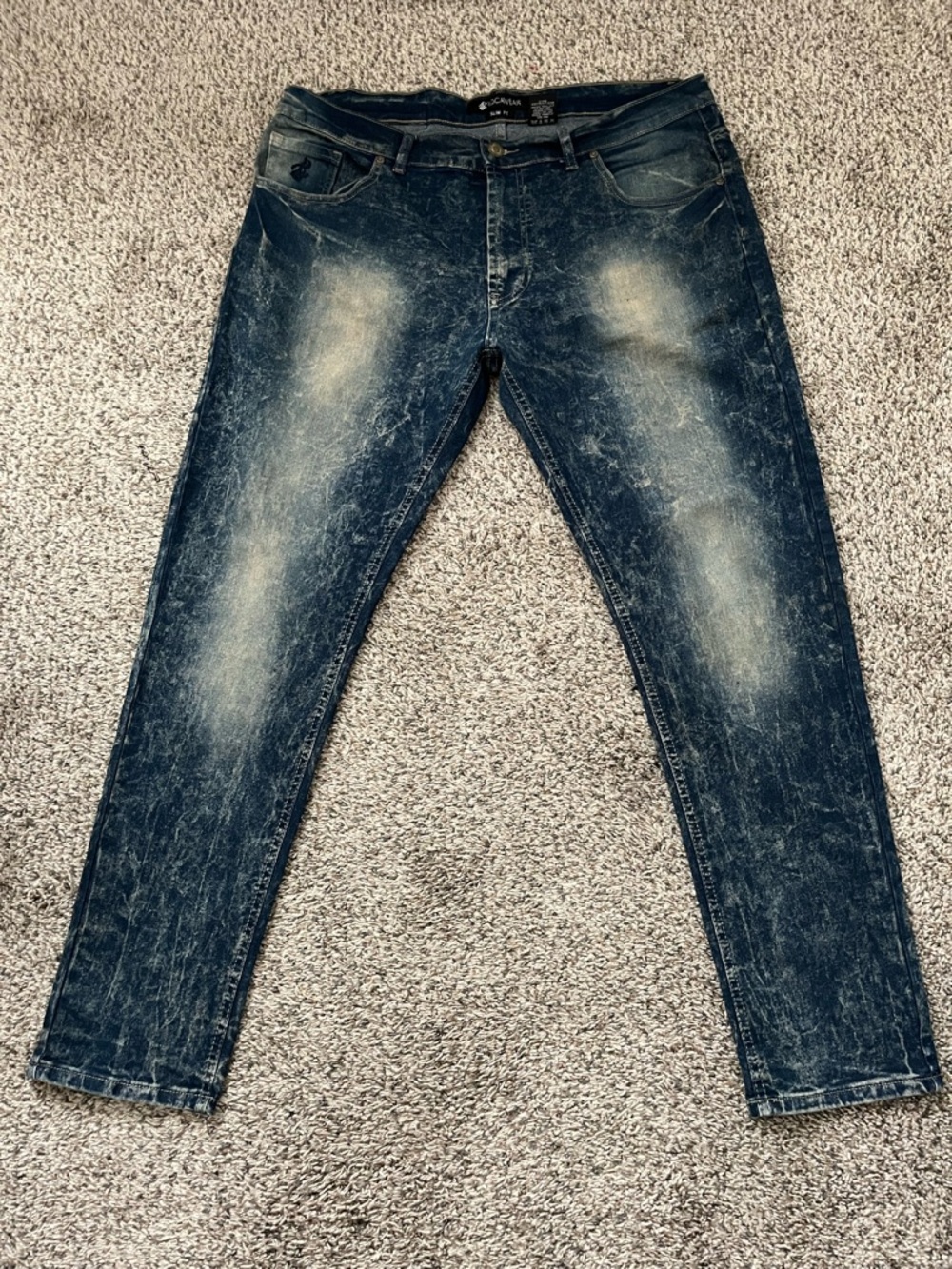 Mens Slim Fit ROCAWEAR JEANS size 38